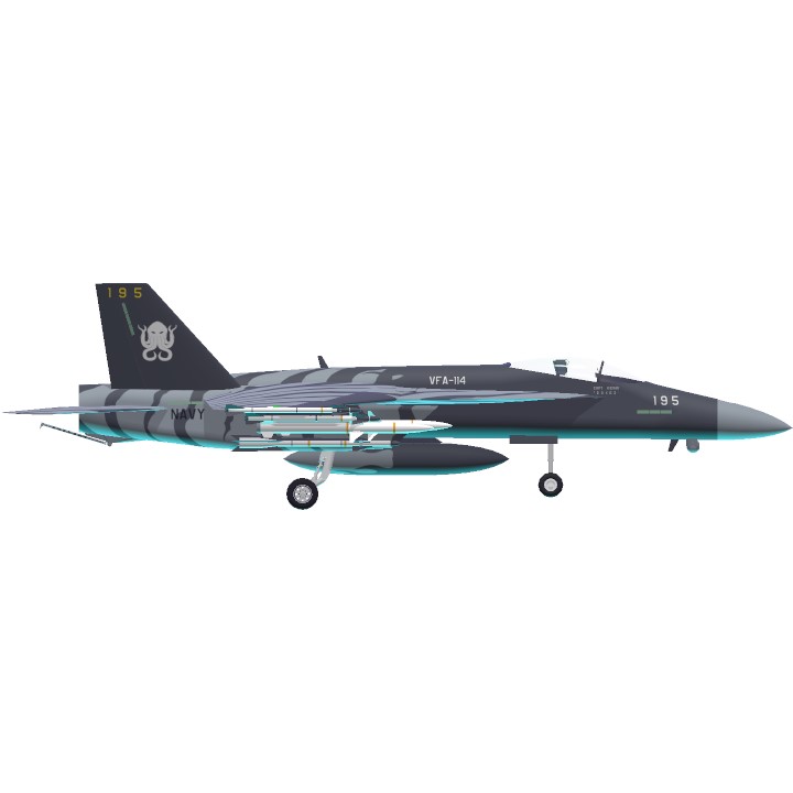 SimplePlanes | Super Wasp (early, new paint)
