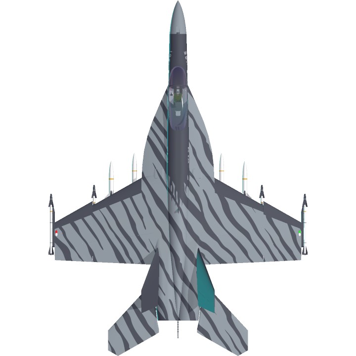 SimplePlanes | Super Wasp (early, new paint)