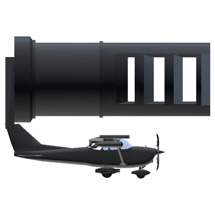 SimplePlanes | Cessna 152 but it's a war crime.