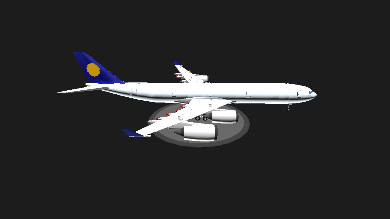 SimplePlanes | Airbus A340-663 Lufthansa (heavy)