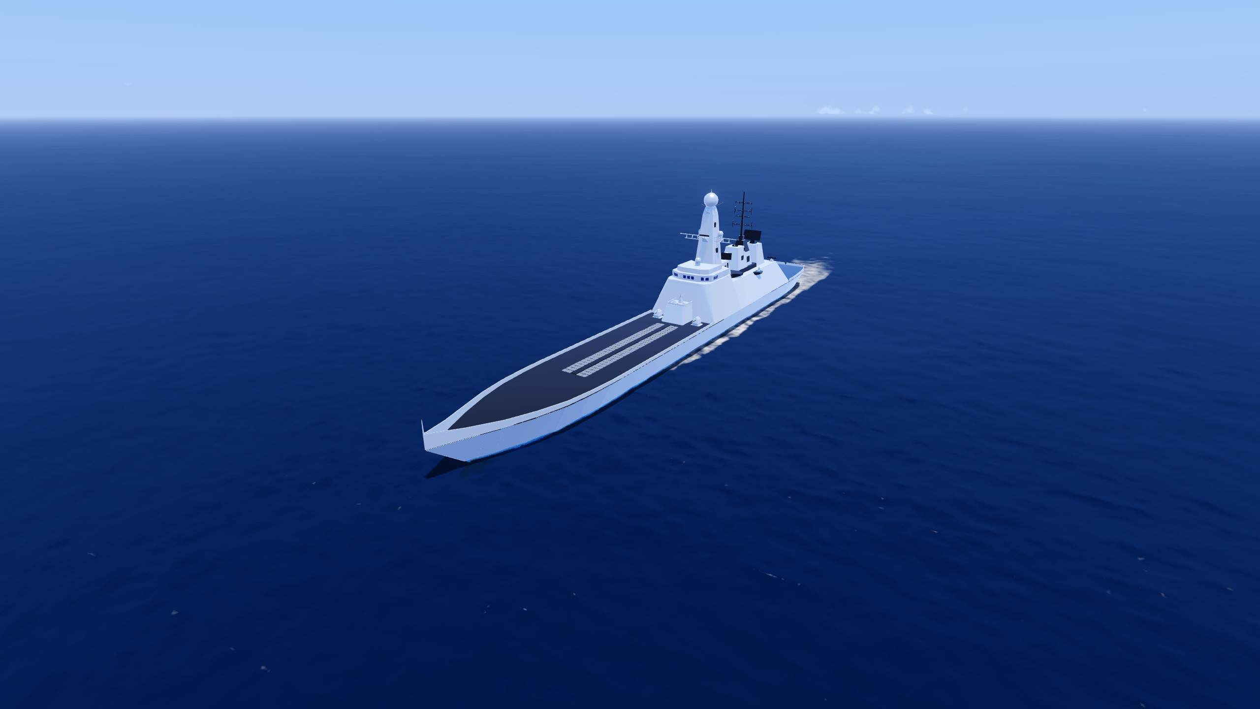 SimplePlanes | Type 75 Renown Class Missile Cruiser