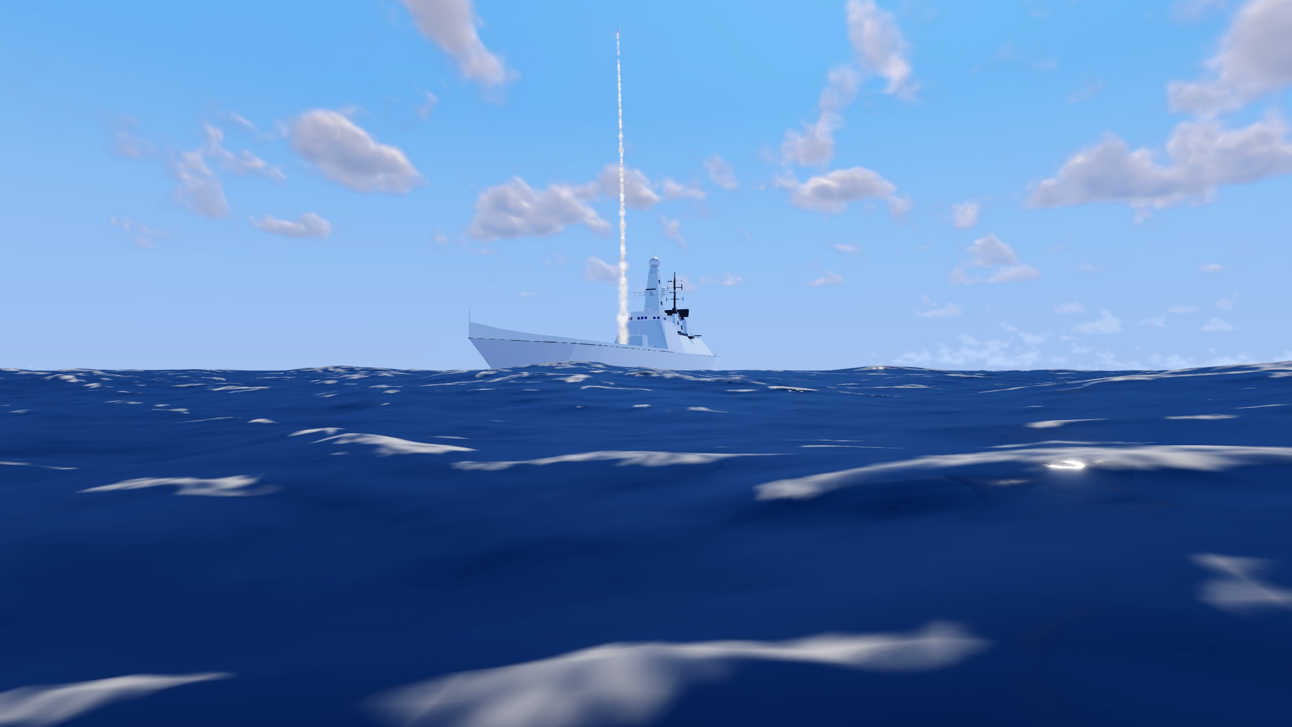 SimplePlanes | Type 75 Renown Class Missile Cruiser