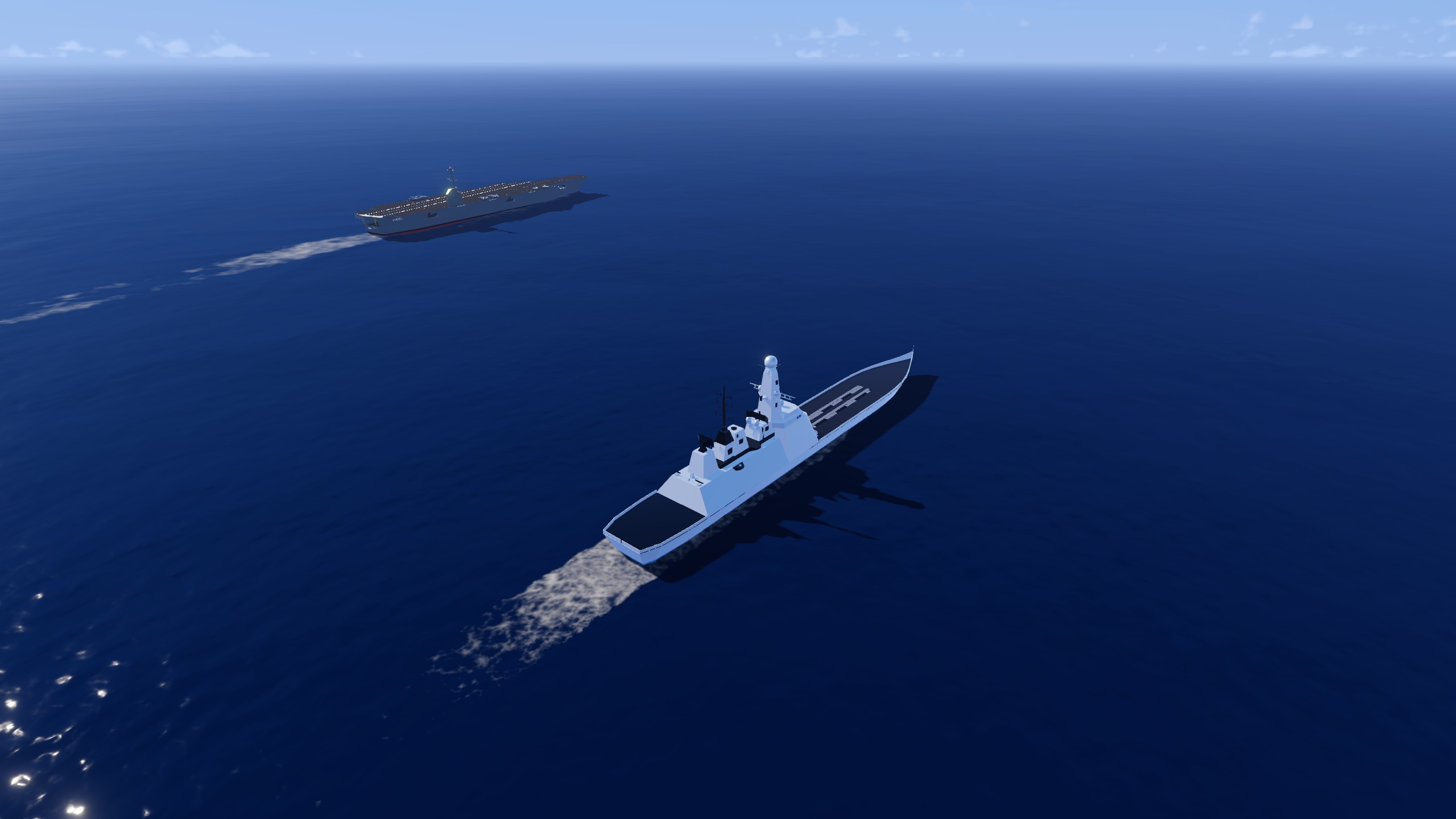 SimplePlanes | Type 75 Renown Class Missile Cruiser