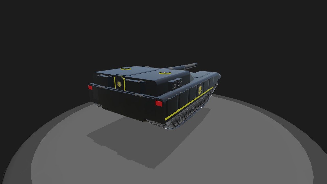 SimplePlanes | TD-220 Bastion Mk XVI Tank [Helldivers II]
