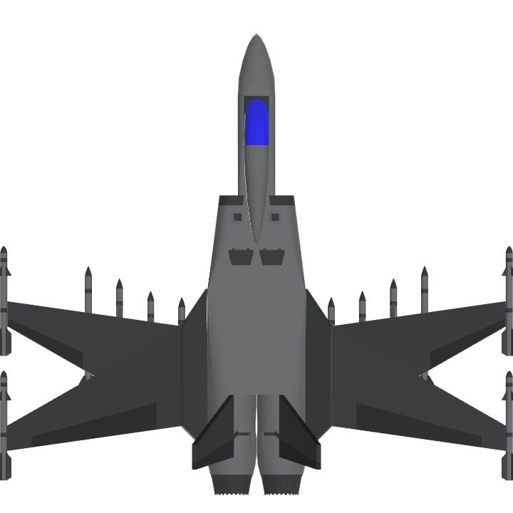 SimplePlanes | Experimental Wing Design 1-Crossed Wings