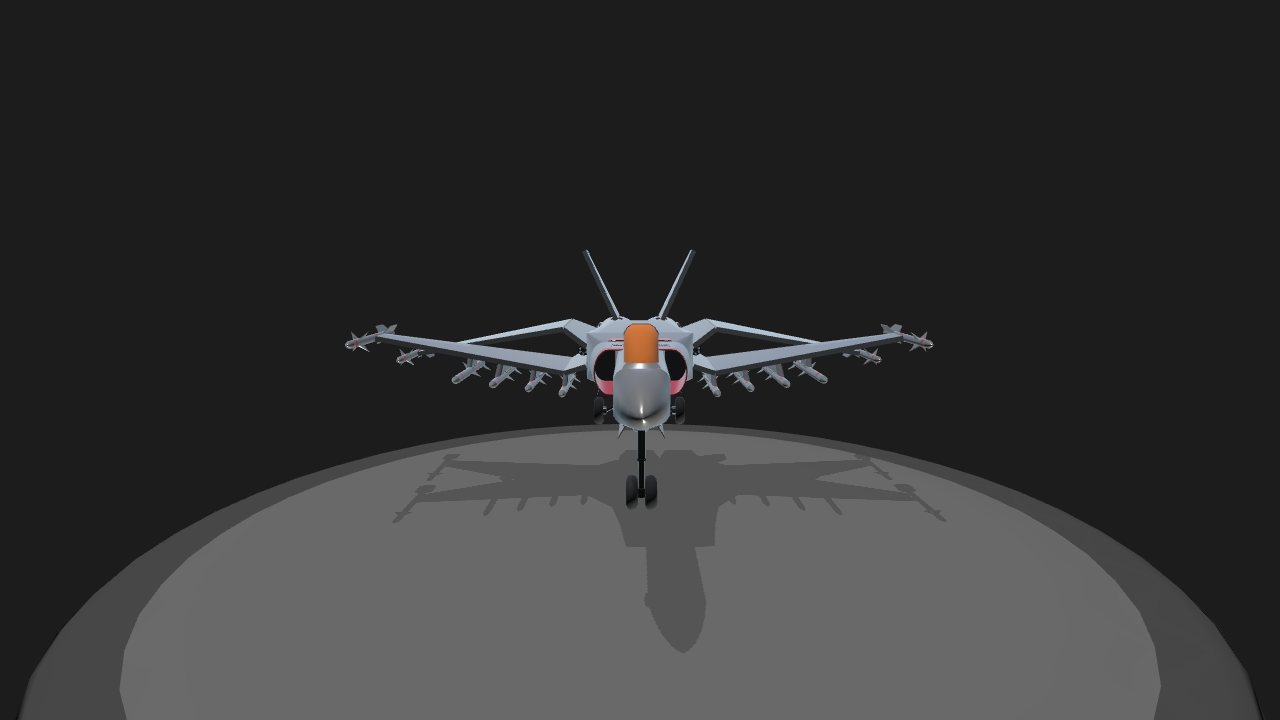 SimplePlanes | Experimental Wing Design 1-Crossed Wings