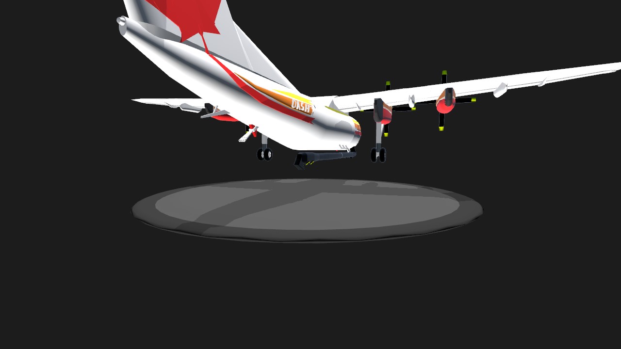SimplePlanes | De Havilland Dash 7 (BACKUP) firefighter ver 1