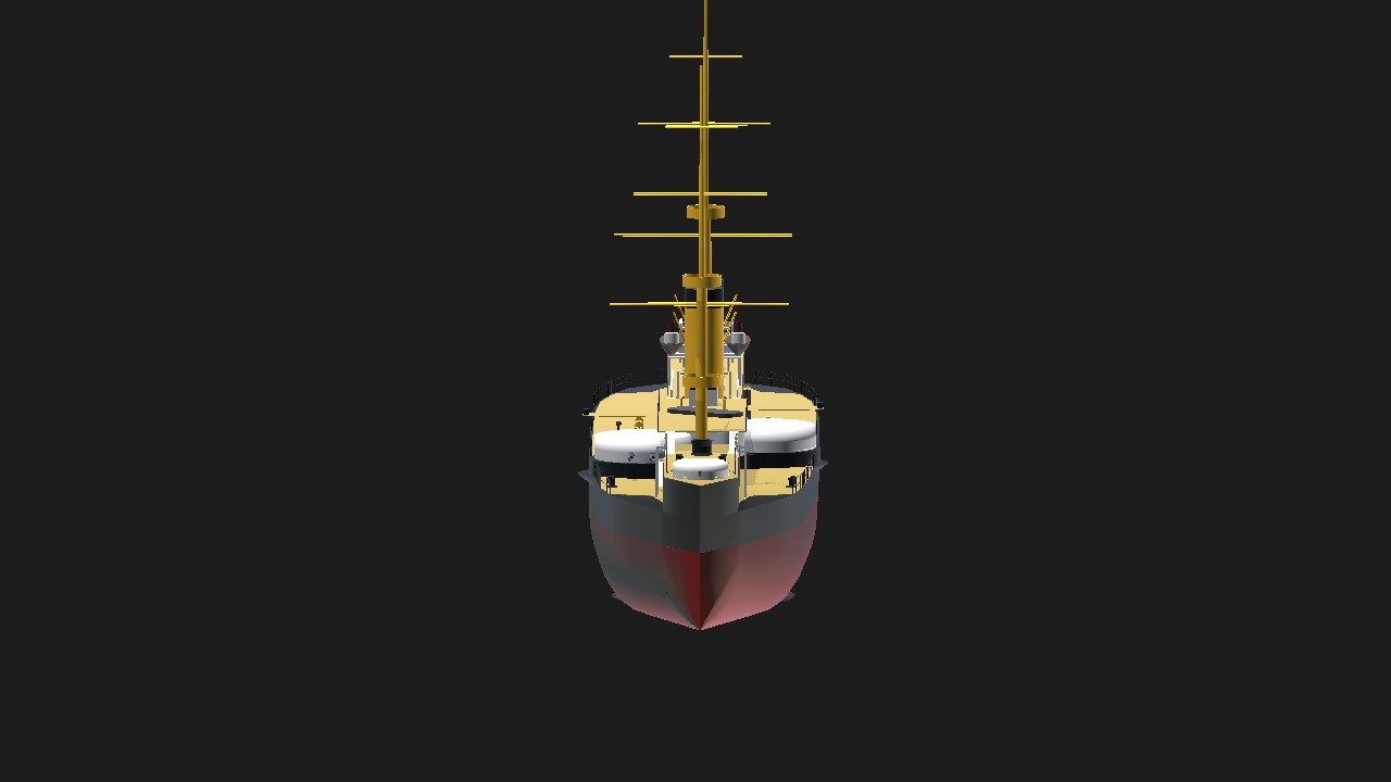 SimplePlanes | Chinese Ironclad Battleship Ding Yuen (??)