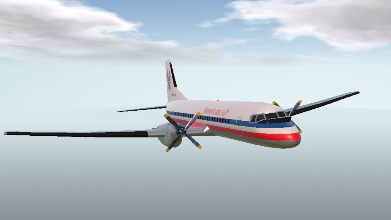 SimplePlanes | NAMC YS-11A American Eagle