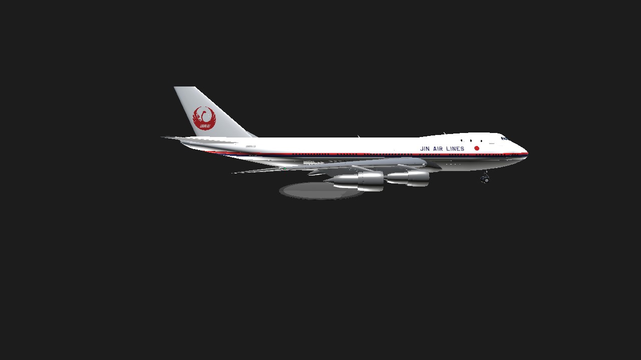SimplePlanes | Boeing 747 Jin Air Lines 123 (Recreation) II