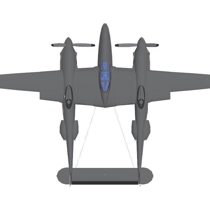 SimplePlanes | P-38 boatified