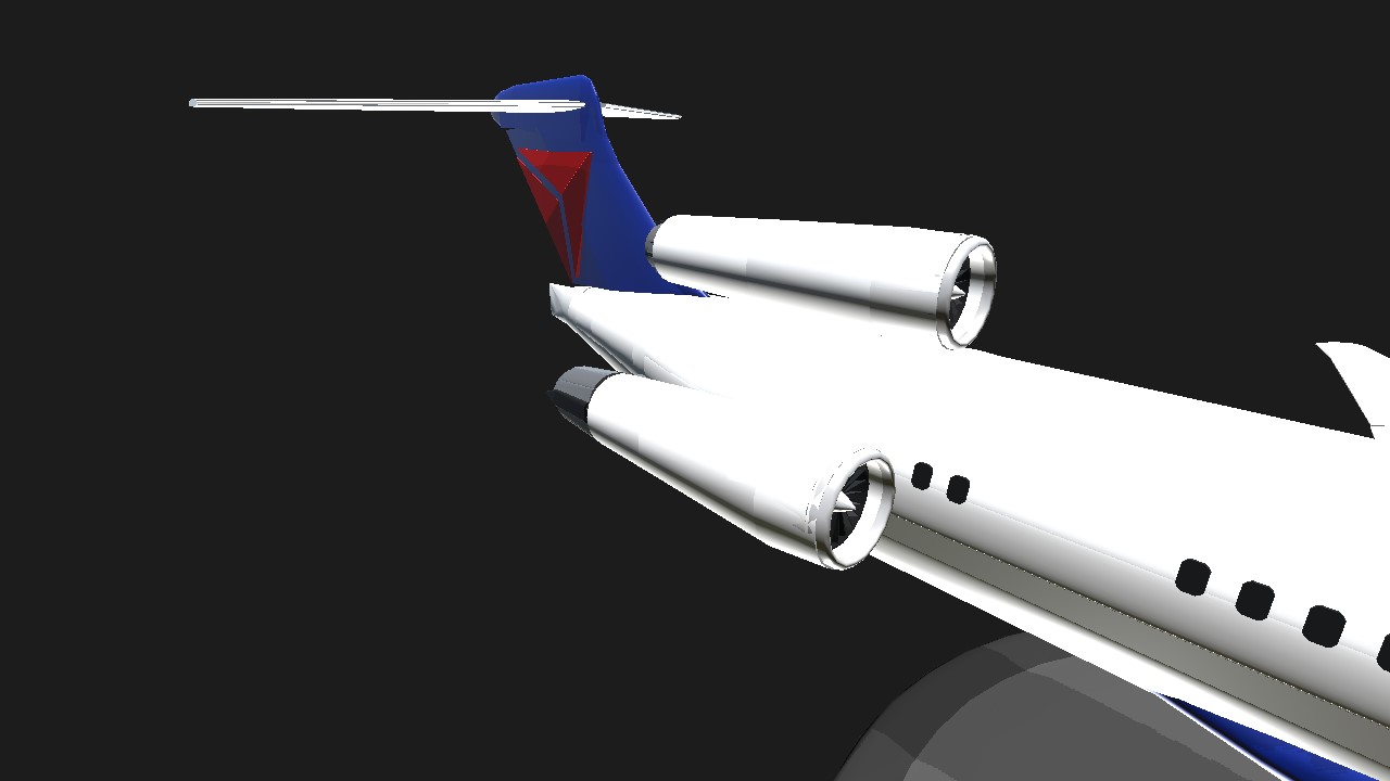 SimplePlanes | DELTA 727(solo copie el motor y ya)