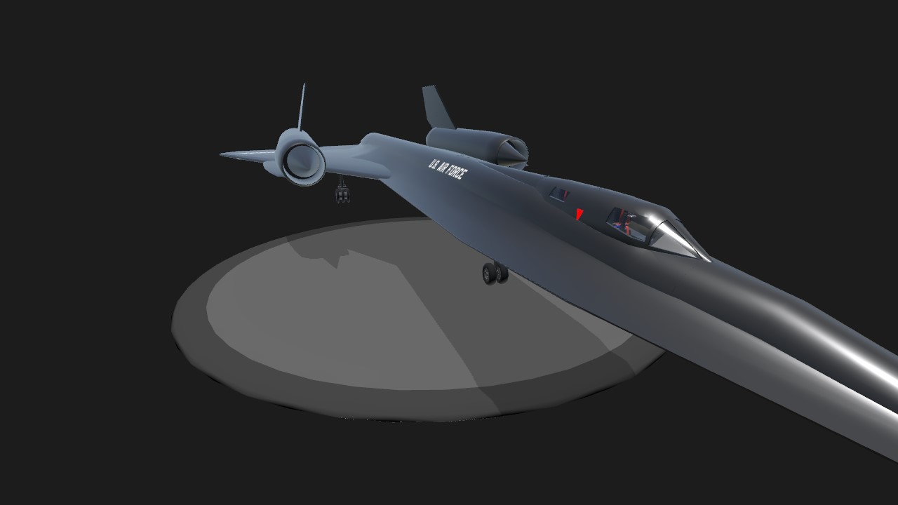 SimplePlanes | SR-71 Blackbird Up 1.1