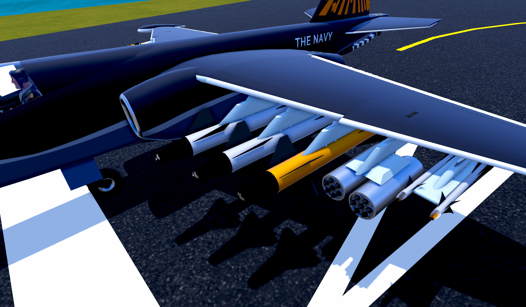 SimplePlanes Fix Missile Paint Textures