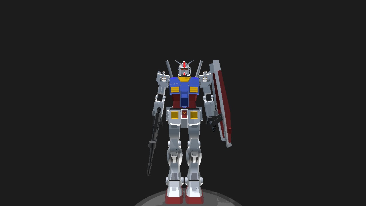 SimplePlanes | RX-78-02 GUNDAM(ver.GTO) smoke launcher