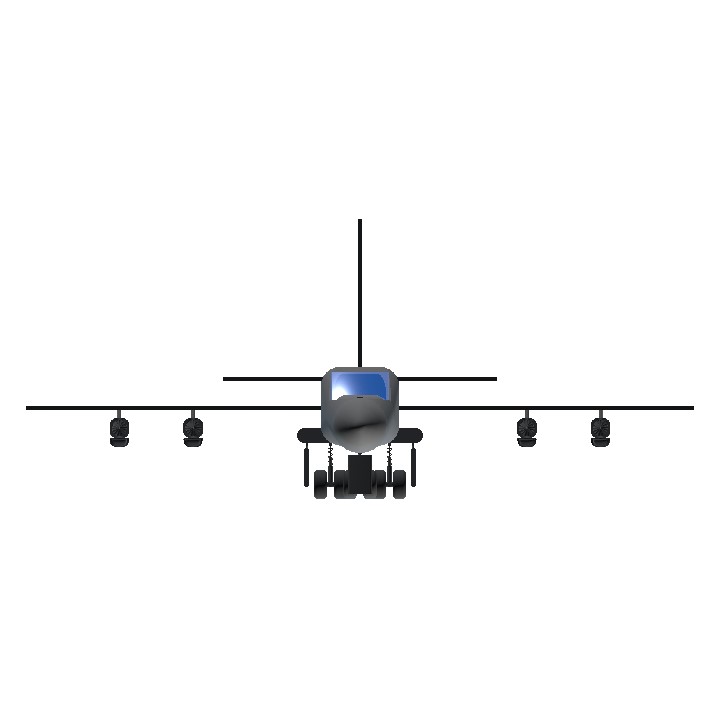 SimplePlanes | 4 engine Aircraft Updated cockpit