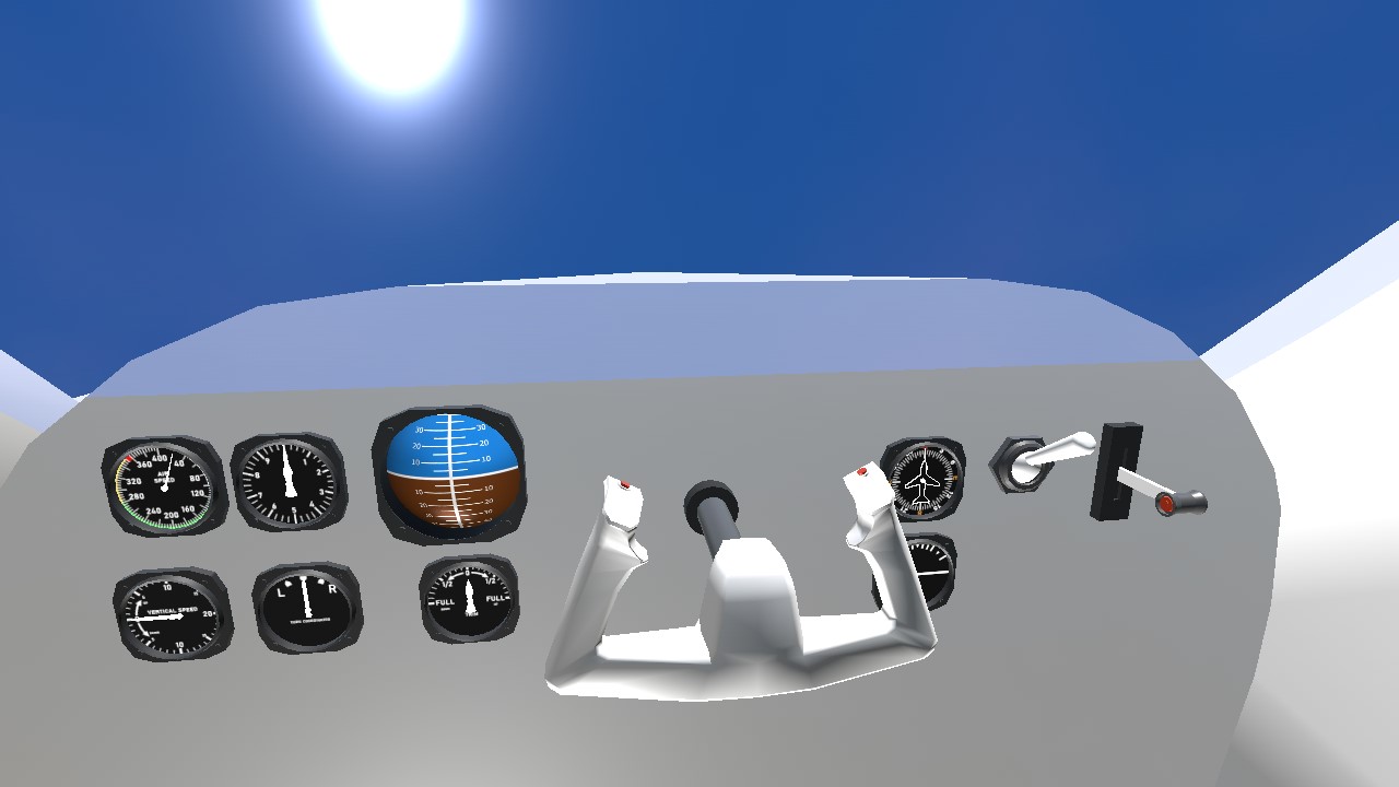 SimplePlanes | 4 engine Aircraft Updated cockpit