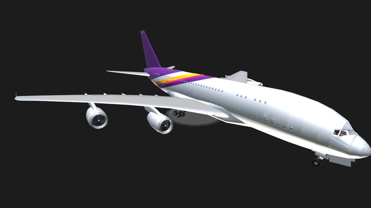 SimplePlanes | A380 engine fire