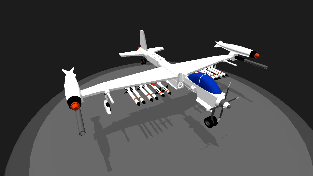 SimplePlanes | Fictional military beast aircraft