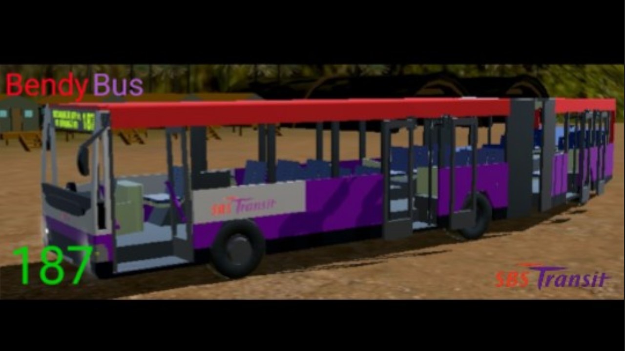 SimplePlanes | (Ground Vehicles) Singapore SBS Transit Articulated Bus
