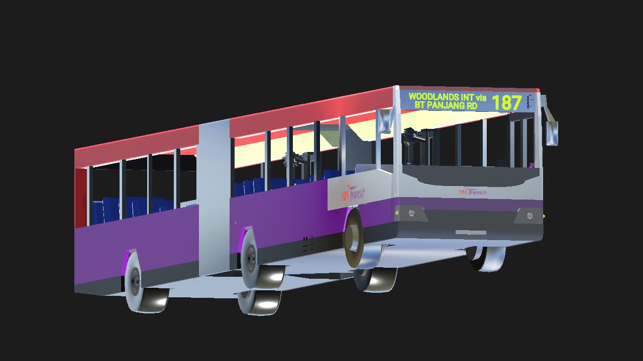SimplePlanes | (Ground Vehicles) Singapore SBS Transit Articulated Bus