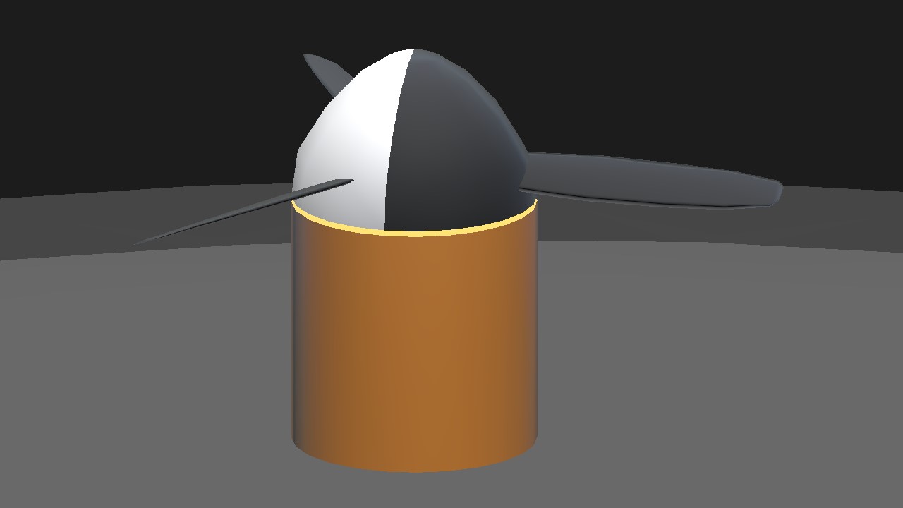 SimplePlanes | Bf 109F–G propeller spinner