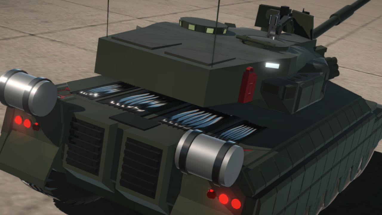 SimplePlanes | [LRP] MBT-02A1 Emperor Lion [Main Battle Tank]
