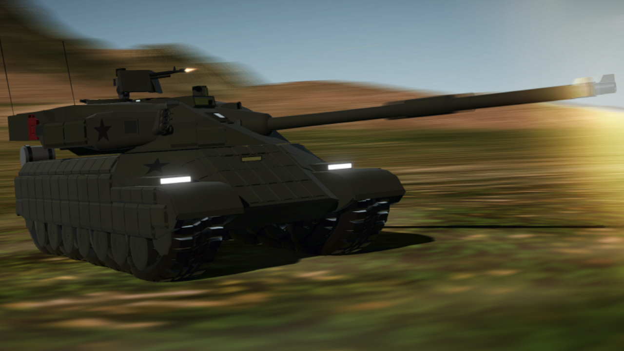 SimplePlanes | [LRP] MBT-02A1 Emperor Lion [Main Battle Tank]