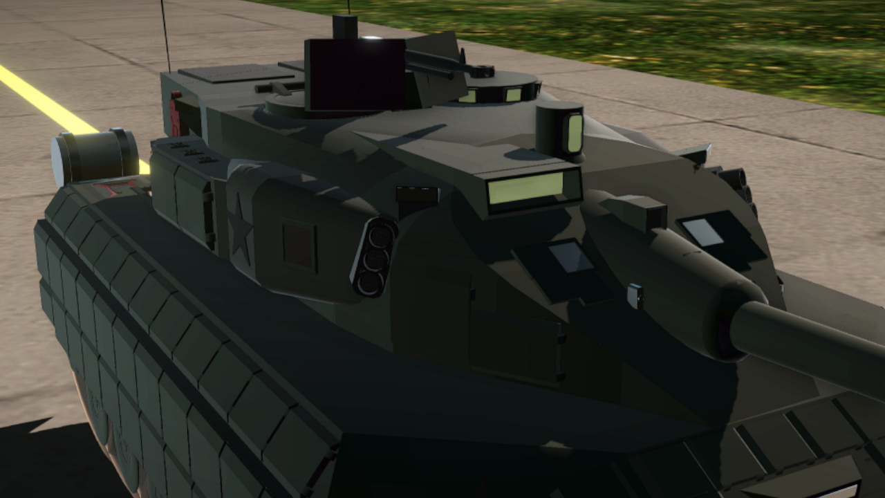 SimplePlanes | [LRP] MBT-02A1 Emperor Lion [Main Battle Tank]