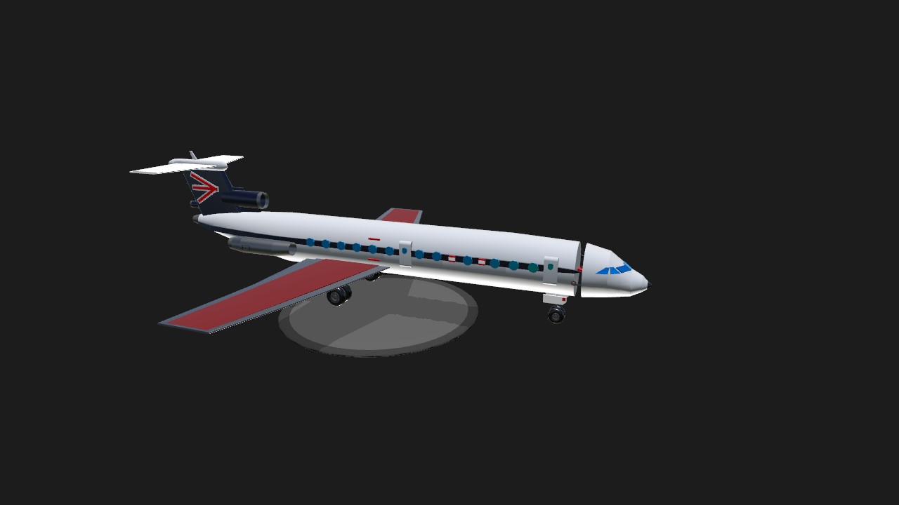 SimplePlanes | hawker siddeley trident british airways flight 476
