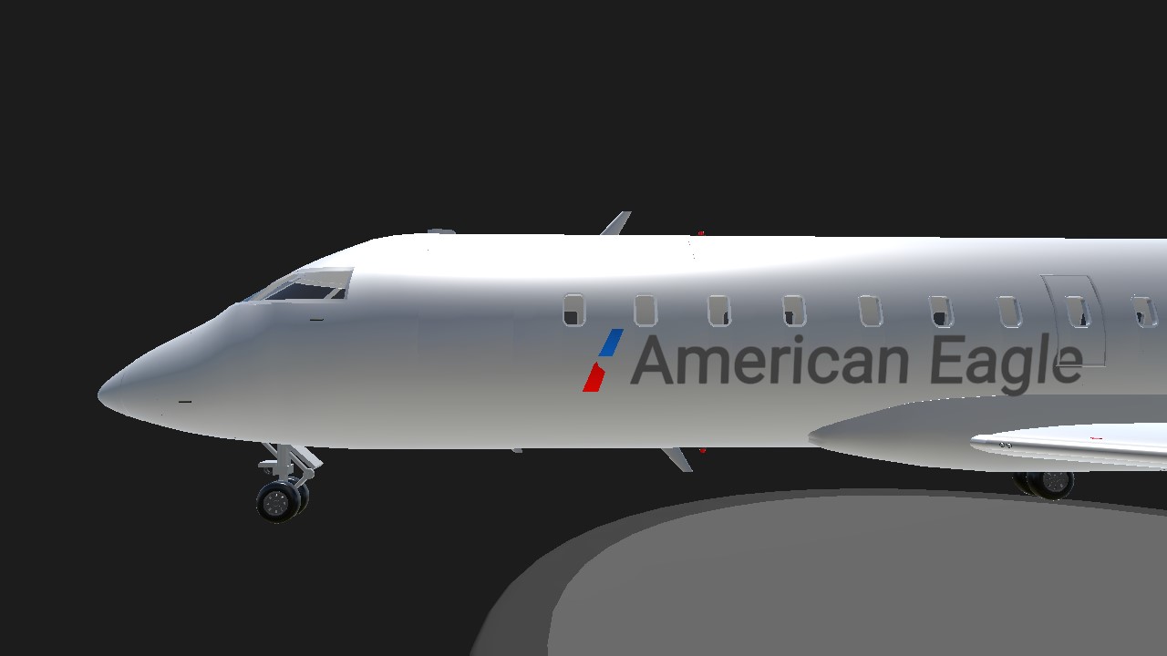 SimplePlanes | Bombardier CRJ-200 American Eagle (Mobile fliendly)