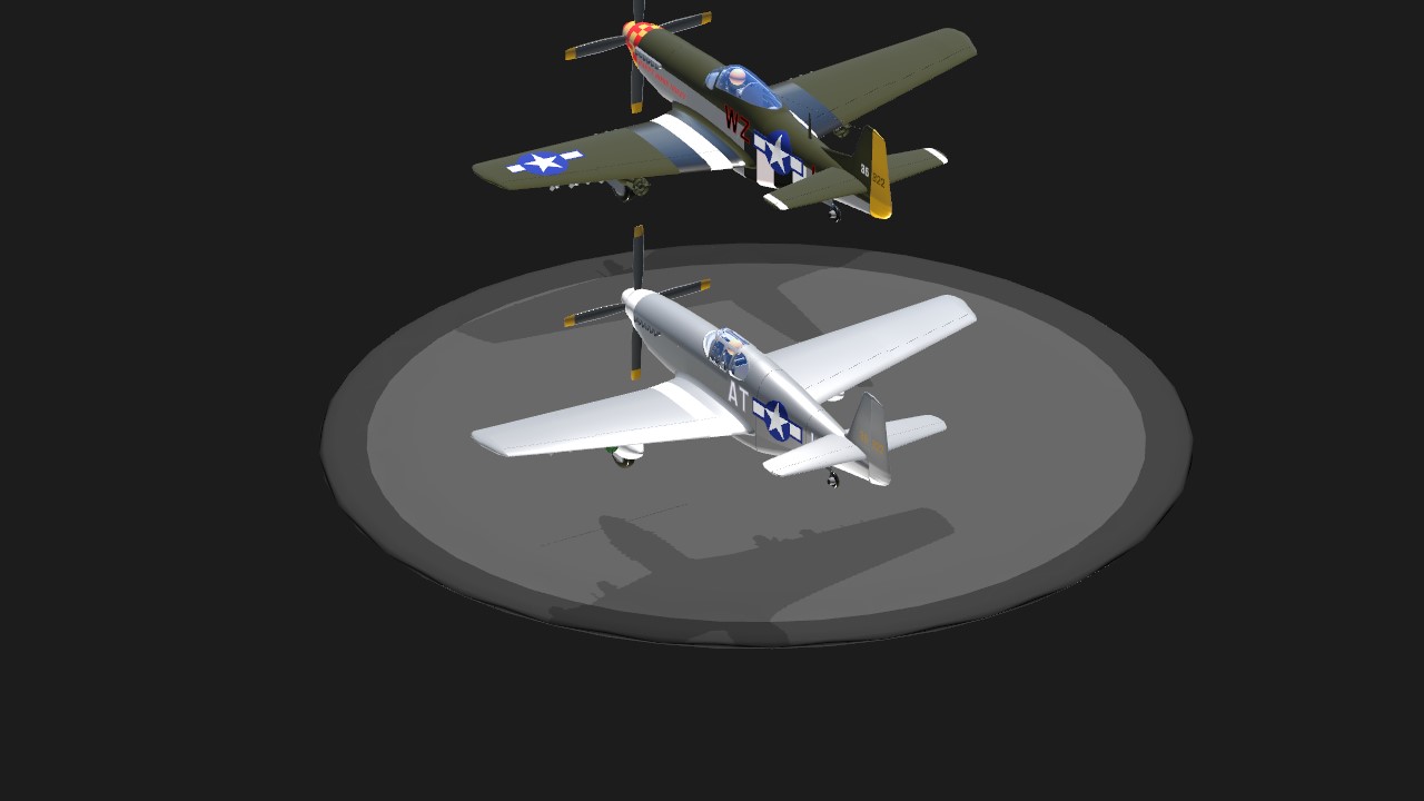 SimplePlanes | North American P-51 D Mustang with B variant