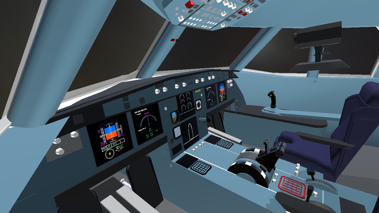 SimplePlanes | Cabin model of an Airbus A320neo