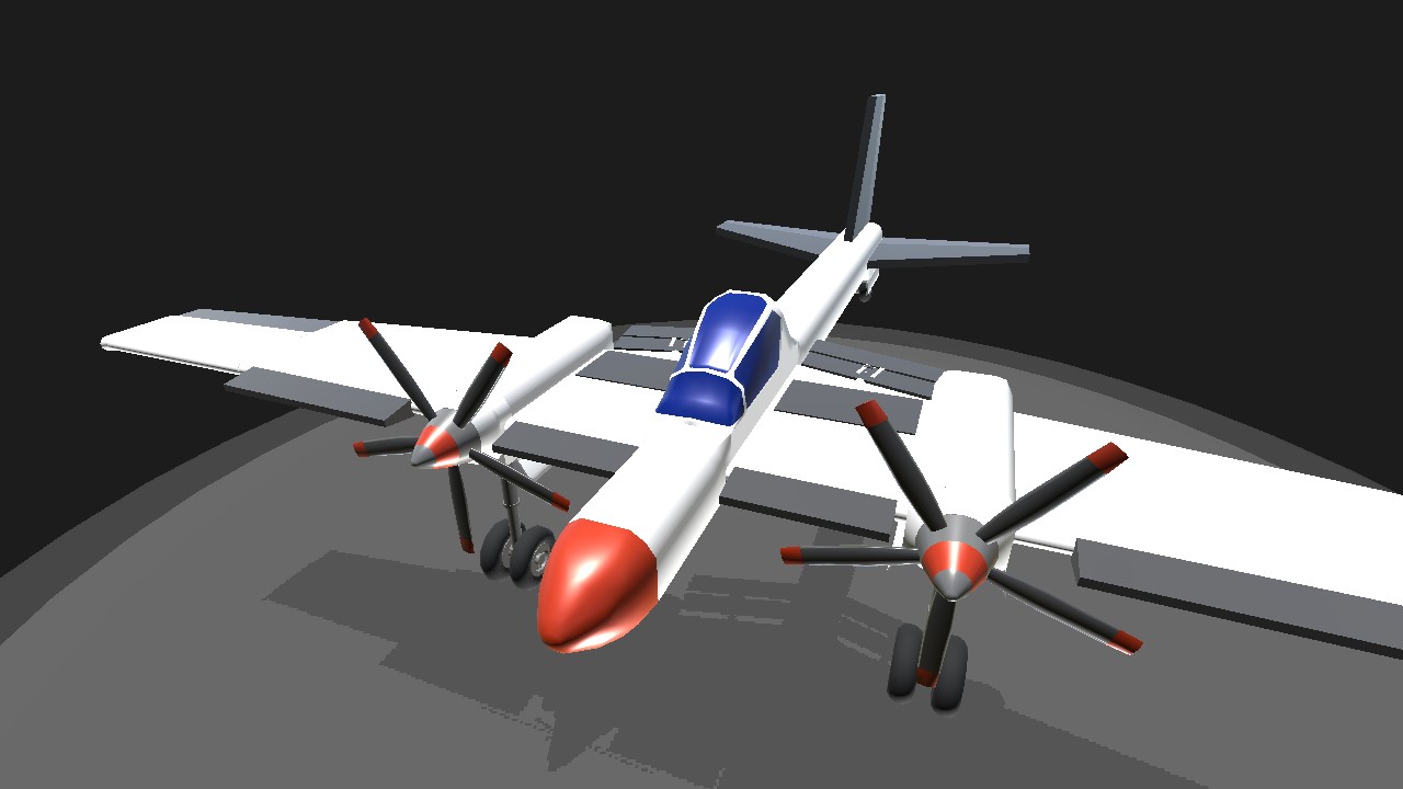 SimplePlanes | TutorialPlane (with spoilers Flaps and Slats)