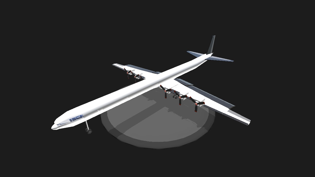 SimplePlanes | Turboprop Pencil Plane