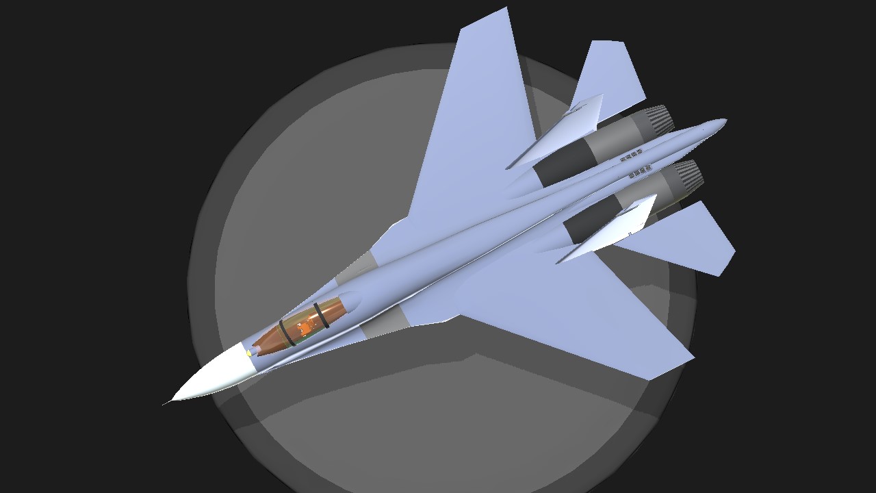 SimplePlanes | Su-27 Flanker ( Simple )