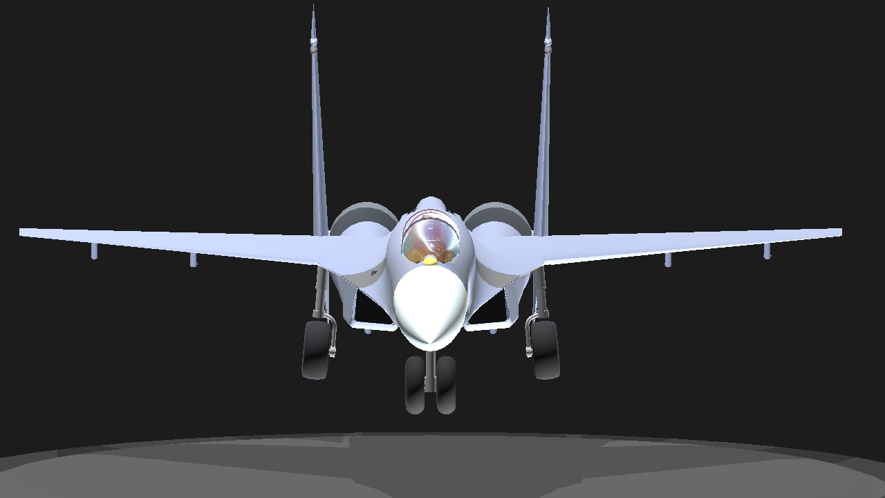 SimplePlanes | Su-27 Flanker ( Simple )