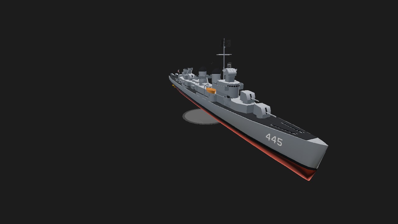 SimplePlanes | USS Fletcher DD-445