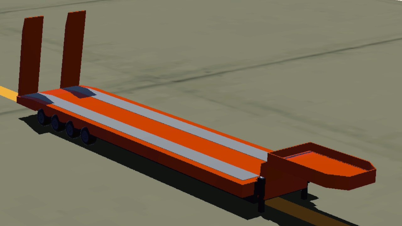 SimplePlanes | [Euro LowFlat Trailer 3 Axle]