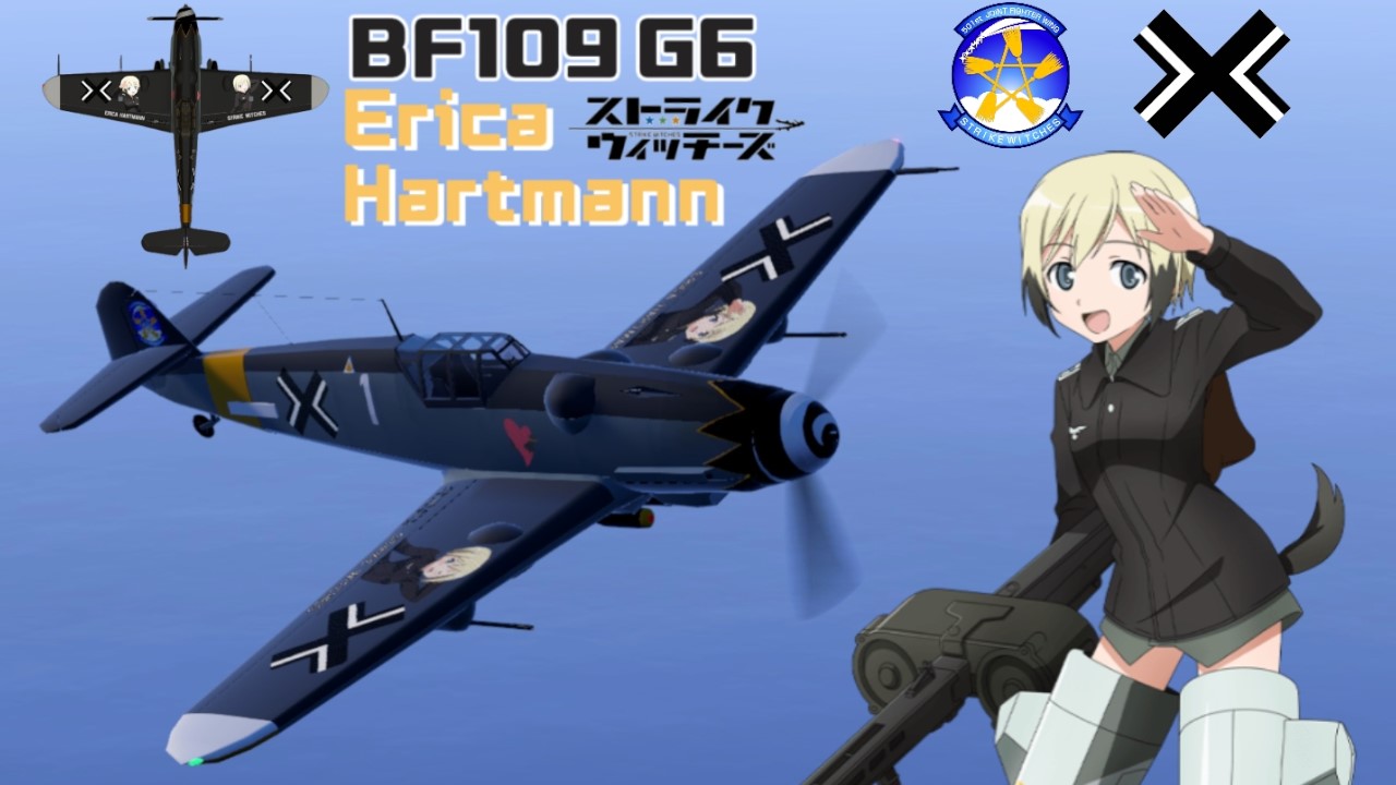 SimplePlanes | BF109 G6 EricaHartmann