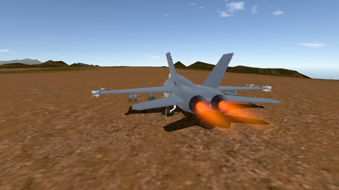 SimplePlanes | Wasp with afterburners