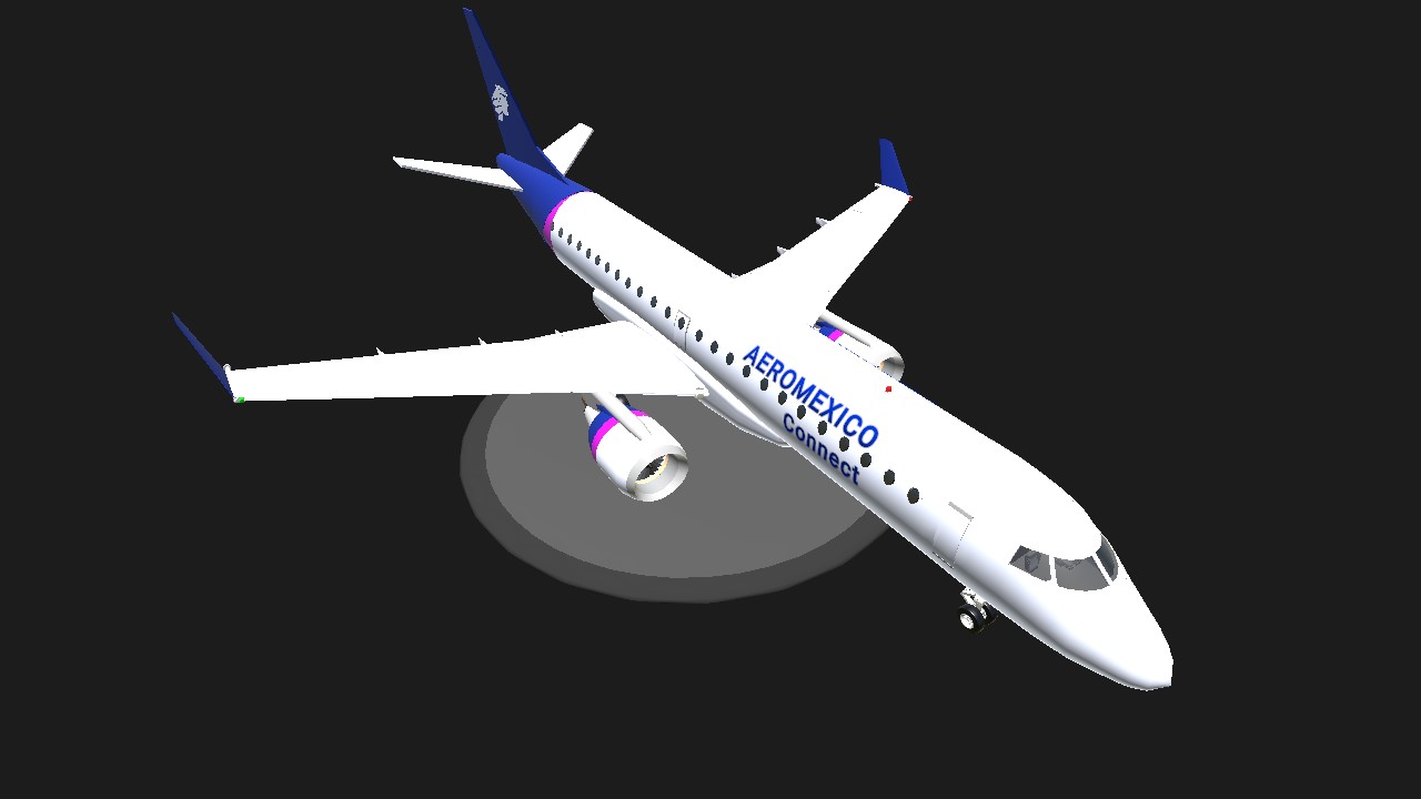 SimplePlanes | Embraer E190 Aeroméxico (New livery)