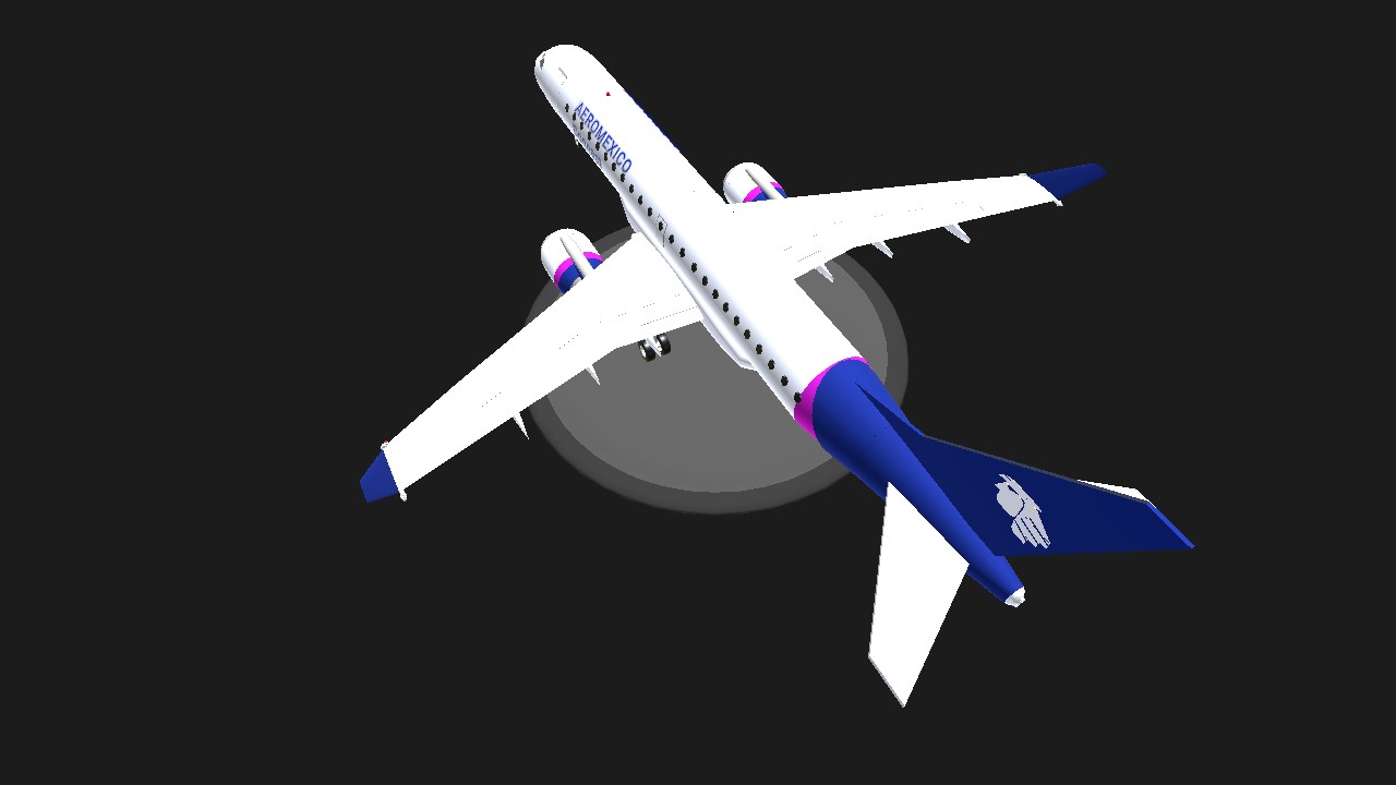 SimplePlanes | Embraer E190 Aeroméxico (New livery)