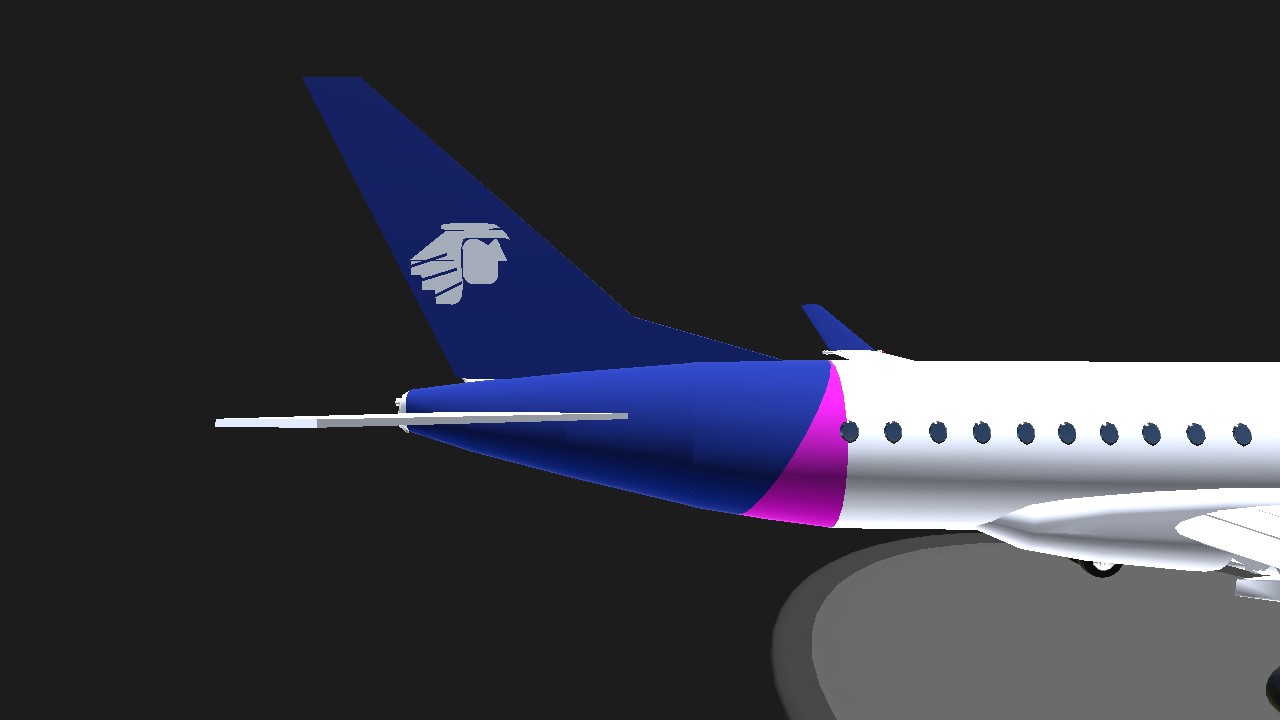 SimplePlanes | Embraer E190 Aeroméxico (New livery)
