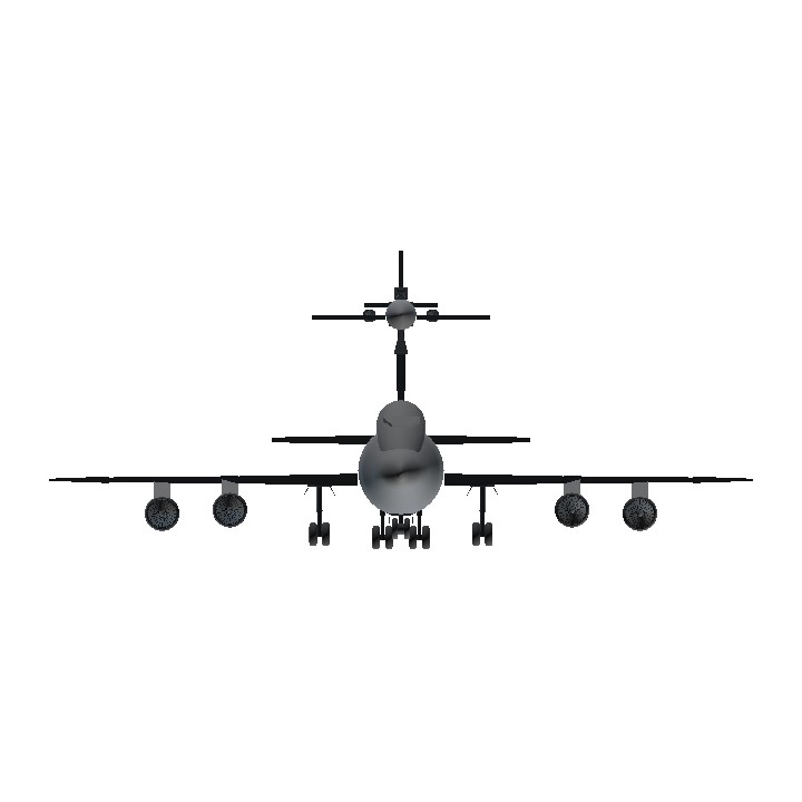 SimplePlanes | cute boeing 747 holding another mini plane