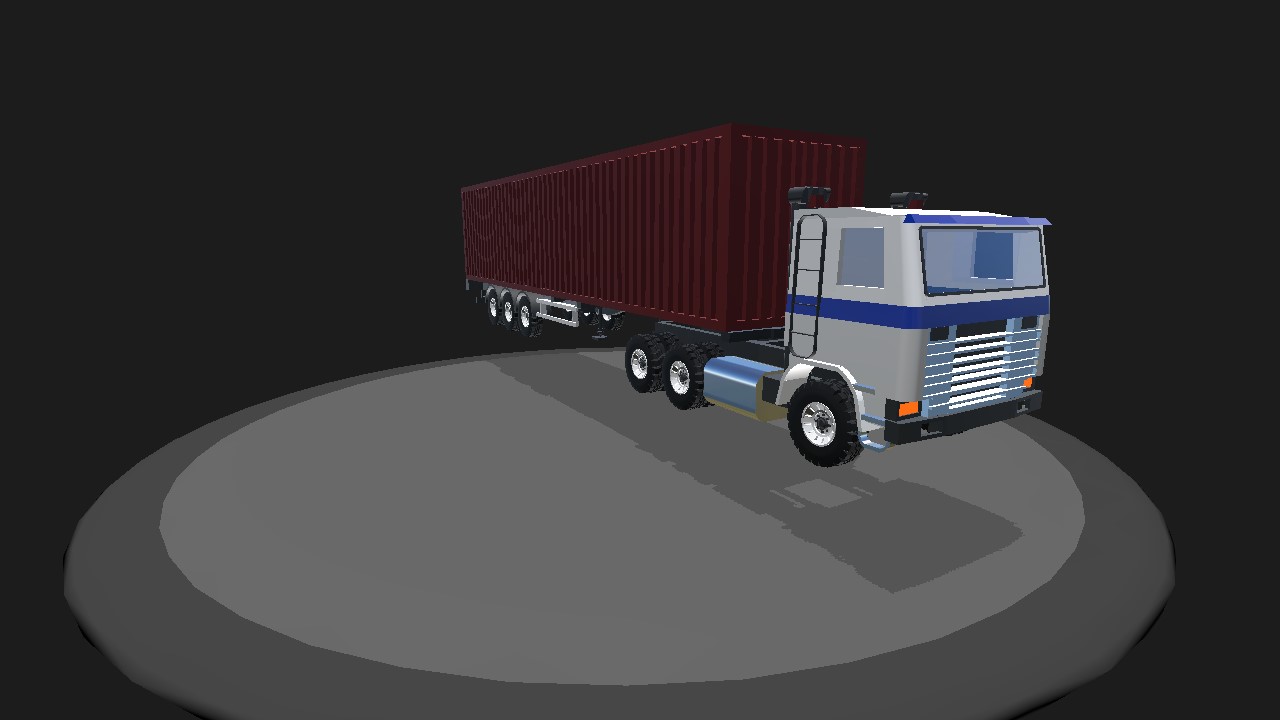 SimplePlanes | Scania R143 container