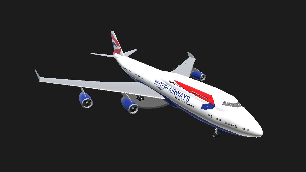 SimplePlanes | Boeing 747-436 British Airways (Slightly updated and ...
