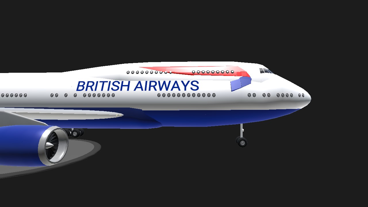 SimplePlanes | Boeing 747-436 British Airways (Slightly updated and ...