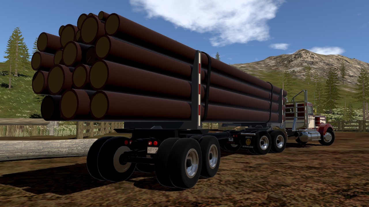 SimplePlanes | Kenworth W900A Logging Truck