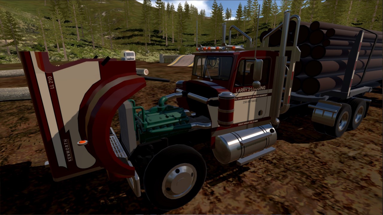 SimplePlanes | Kenworth W900A Logging Truck